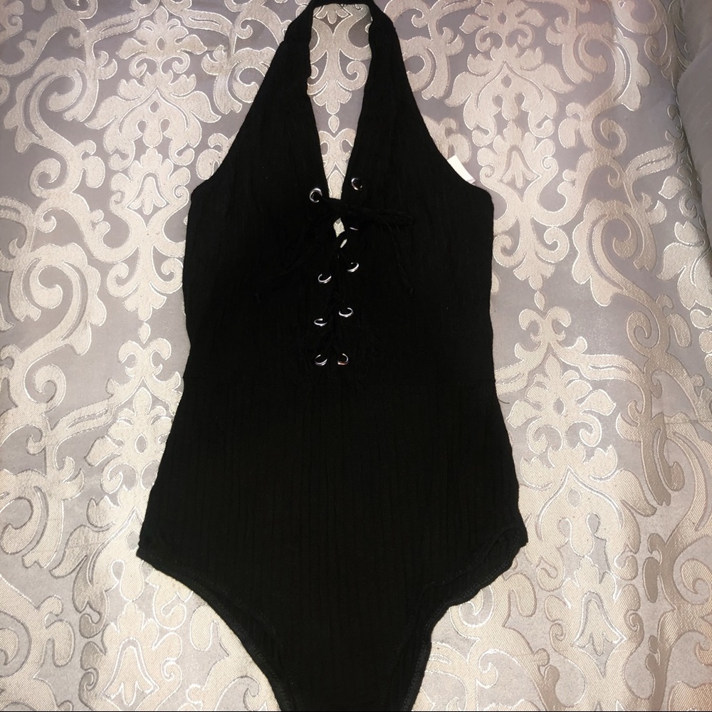 Ribbed bodysuit